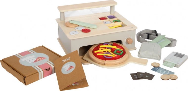 Small foot pizzeria set for kids