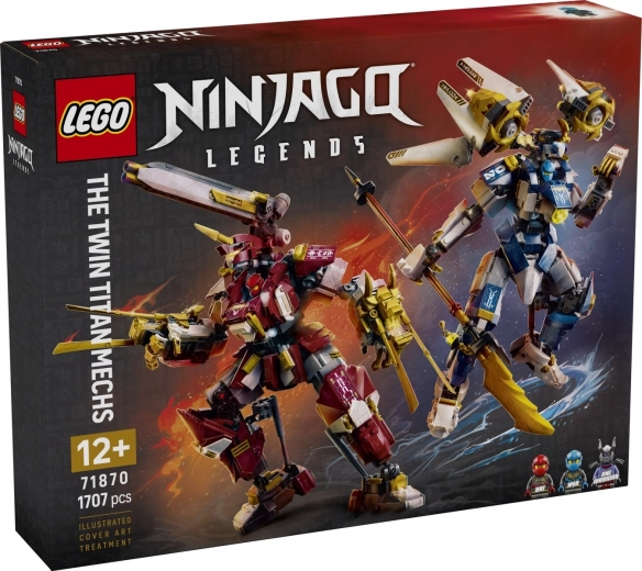 LEGO NINJAGO Legends Lähivõitluse titaanmechide duo