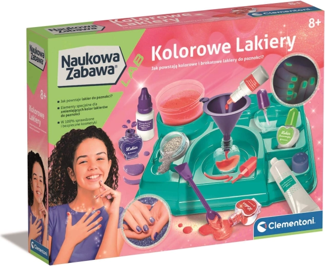 Kreatiivne komplekt värviliste küünelakkide valmistamiseks