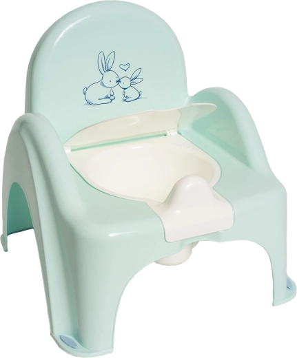 TEGA BABY Little Bunnies laste pott, mündiroheline, eemaldatava sisepotiga