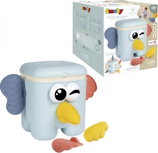 Lõbus kuubik lastele Little Smoby loomadega