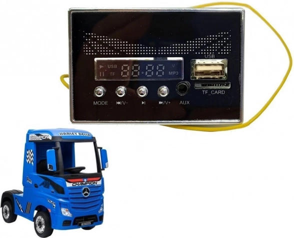 Muusikapaneel elektriautole ACTROS HL358
