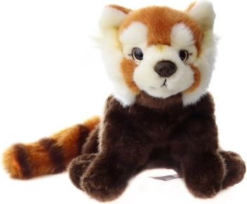 Plüüsist punane panda 18 cm