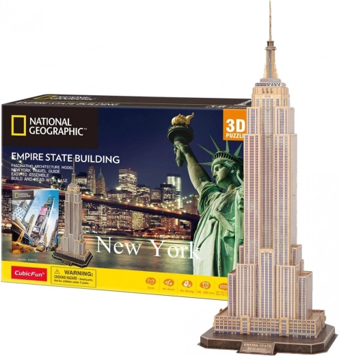 3D pusle New York Empire State Building
