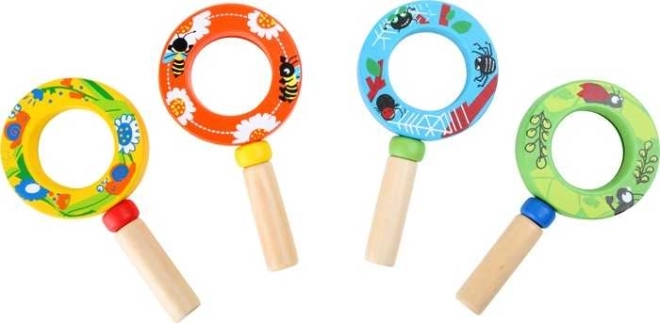Puidust luup lastele small foot – 1 tk