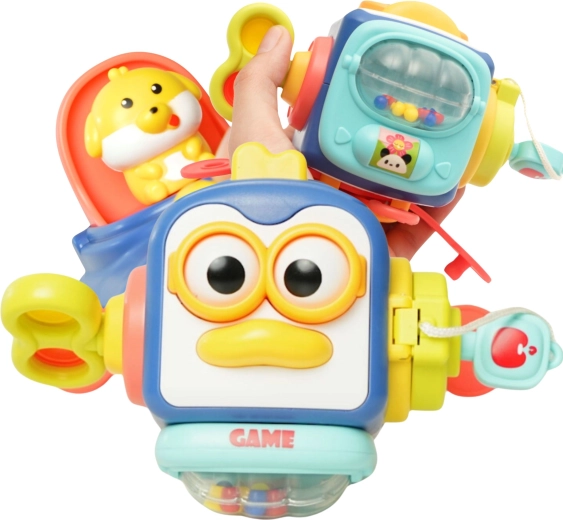 WOOPIE Pingviin Montessori Meelekost 6in1
