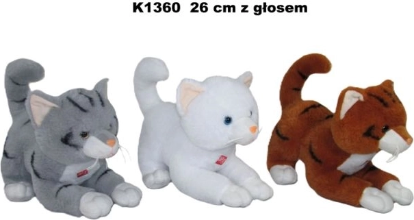 Heliga plüšist kass 26 cm