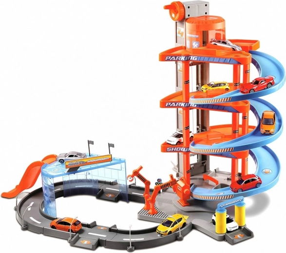 Töötav lift ja mitmetasandiline parkimine