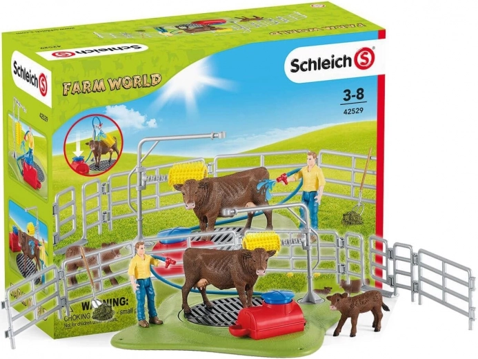 Lehmade pesujaam SCHLEICH Farm World