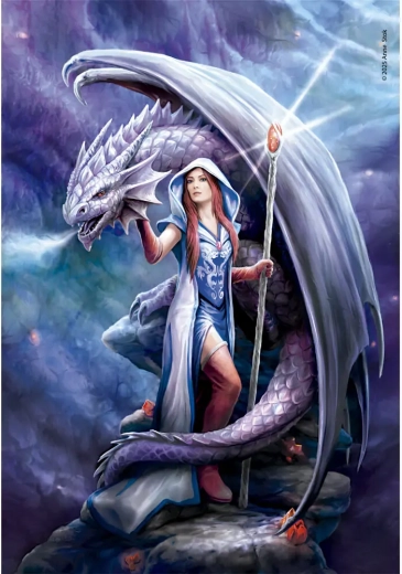 Clementoni Puzzle Dragon Sorceress 1000 Pieces