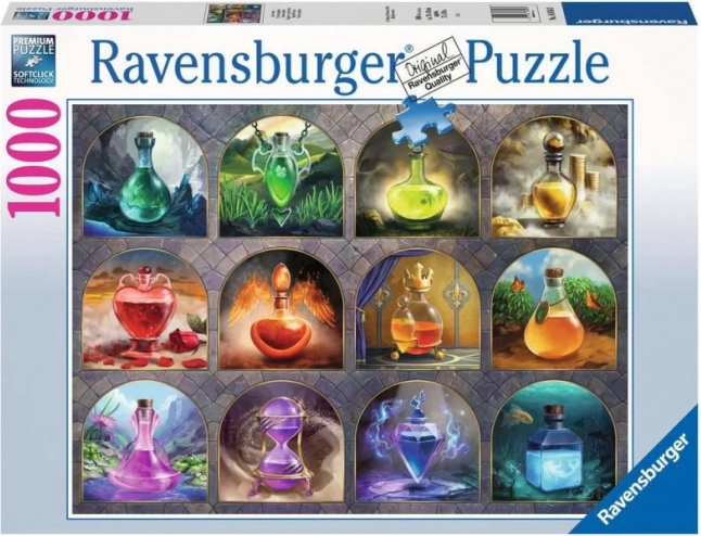 Ravensburgeri pusle Võlujoogid 1000 tükki
