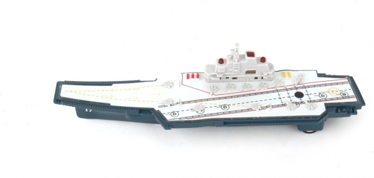Interactive Aircraft Carrier with Light and Sound Effects