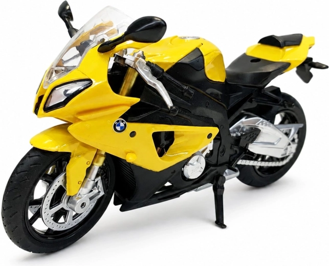 MSZ BMW S1000 RR kollane mootorrattamudel 1:12 - 1 tk