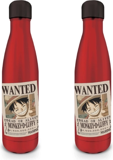 One Piece roostevabast teraspudel Wanted Luffy