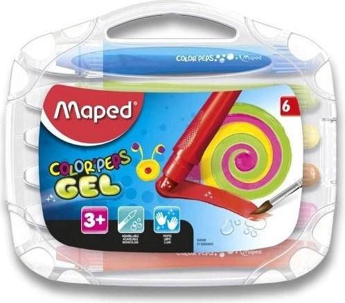 Geelpastellpliiatsid Color'Peps 6 tk
