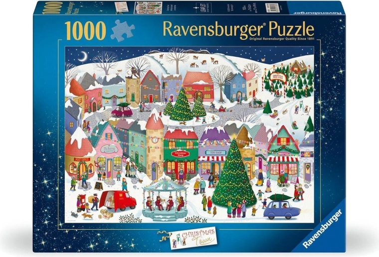 Ravensburgeri pusle „Jõululinn“ 1000 tükki