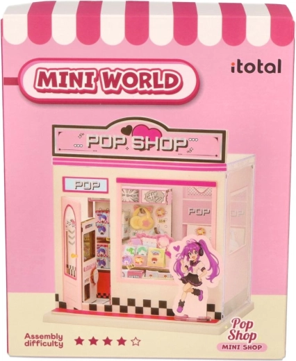 i-Total DIY mini dioraam Mini World Shop pop