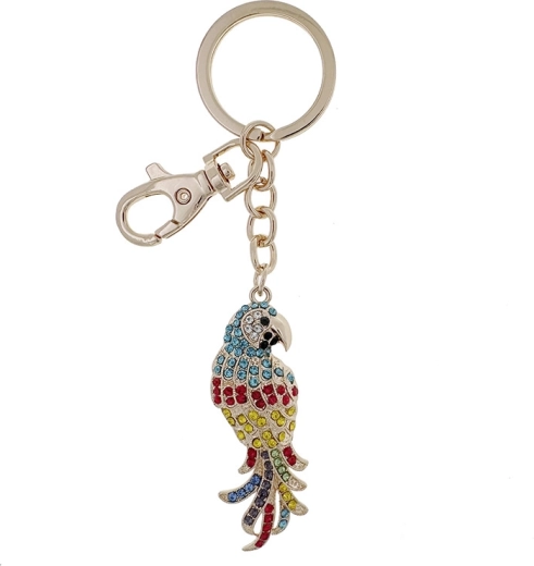 Golden Parrot Keychain