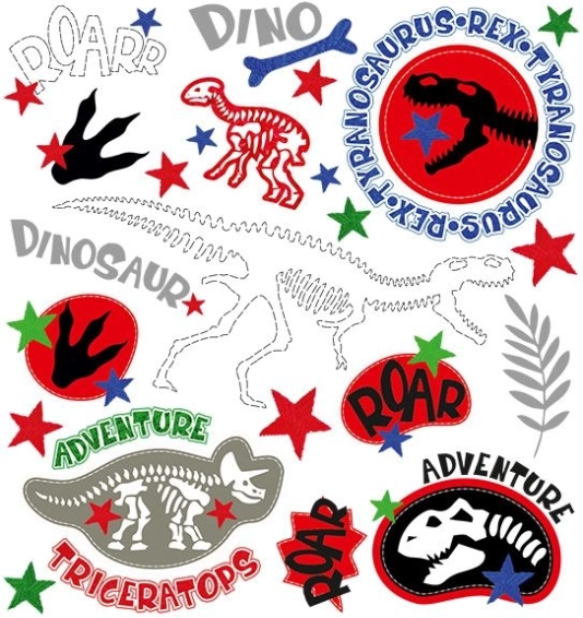 Iron-on Decorations Prehistory