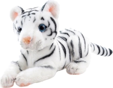 Valge plüüstiger 21 cm