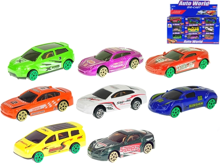 Metallist võidusõiduauto 7 cm, mõõtkava 1:64, vabajooks