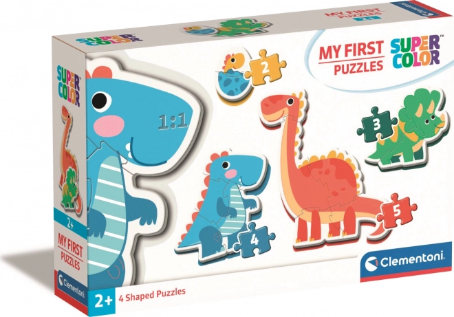 Clementoni minu esimesed pusled dinosaurusd 4in1