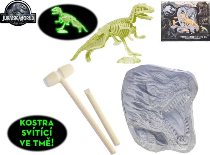 Jurassic World: T-Rex Skeleton Excavation Glow-in-the-Dark