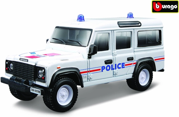 Bburago Land Rover Defender 110 Emergency Force 1:50 die-cast model