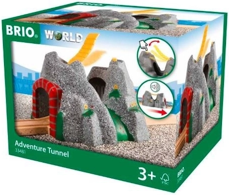 Brio tunnel sillaga ja heliefektidega