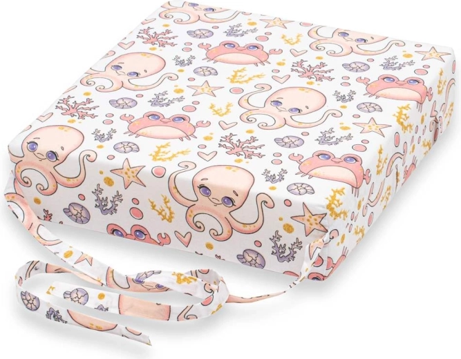 Laste istmetõstuk toolile New Baby Basic Kaheksajalg, roosa