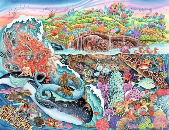 Puzzle „Lugusid sügavikust” 2000 tükki RAVENSBURGER