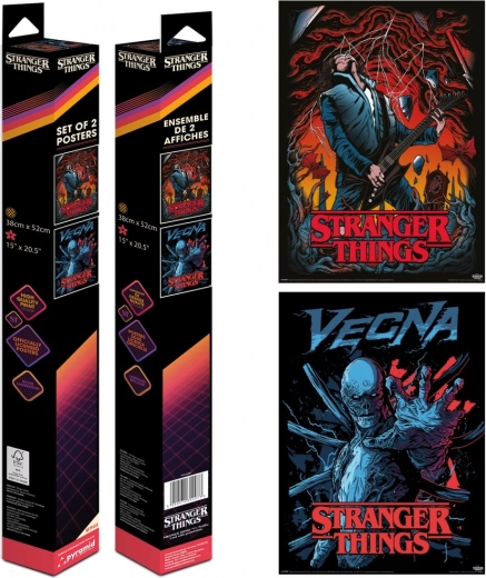 Mini set of Stranger Things posters