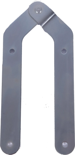 Ladder painter’s hinge 200 mm galvanized (1 pair)