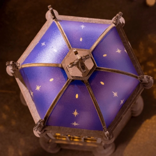 Starry dome like the night sky
