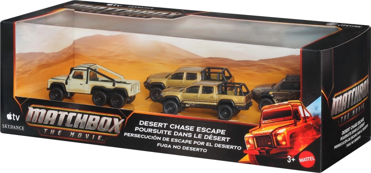 4 filmiautokest mõõtkavas 1:64