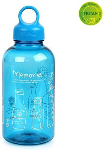 Plastist veepudel Bisfree Loop 530 ml, sinine
