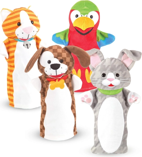 Melissa & Doug Playful Pets 4 koduloomanuku komplekt