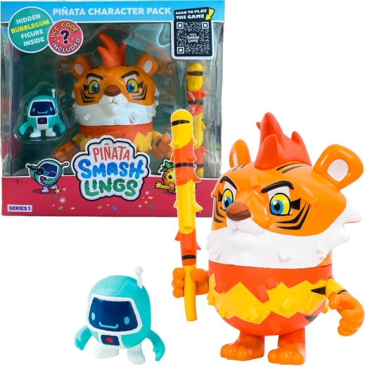 Pinata tiiger Mo 2 figuuriga PINATA SMASHLINGS
