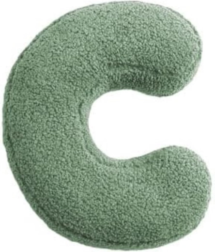 Mealini plüüsist täht c roheline – 1 tk