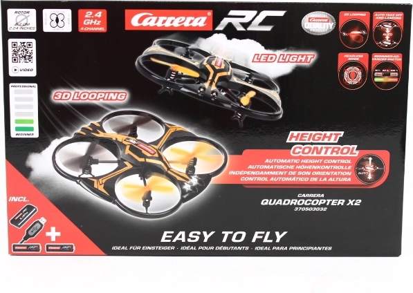 RC-kvadrokopter X2, 2,4 GHz