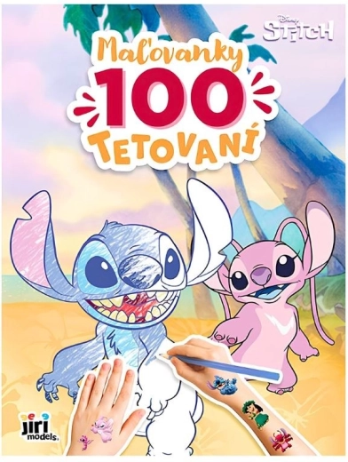 Coloring Book and 100 Tattoos Lilo & Stitch