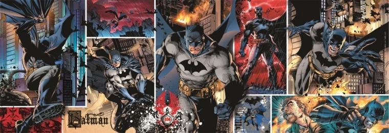 Clementoni panoramic puzzle Batman 1000 pieces