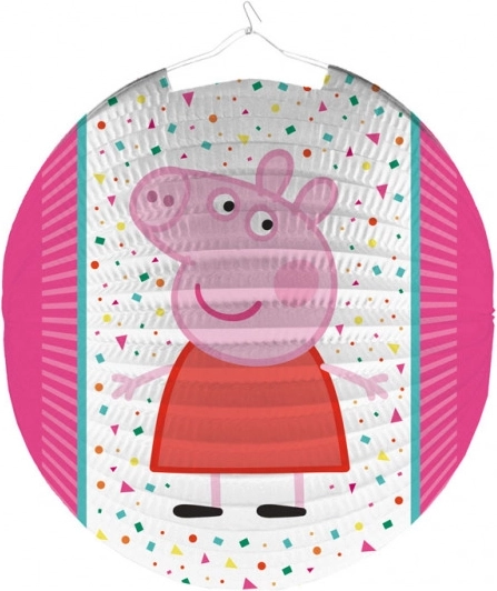 Round lantern with PEPPA PIG motif