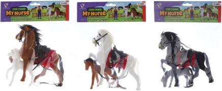 Horse with foal