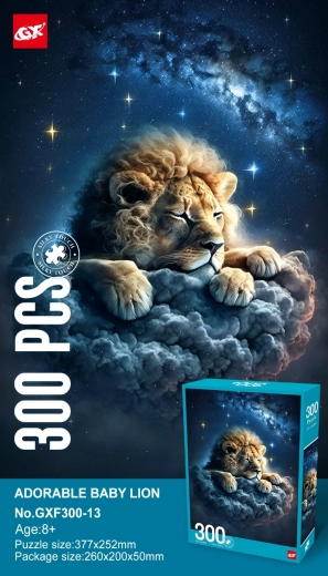 Puzzle 300 tükki – lõvi pilvedes