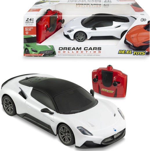 Maserati MC20 RC kaugjuhtimisega auto 1:24 valge 17 cm