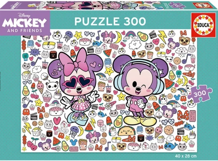 Puzzle Educa Miki ja sõbrad 300 tükki
