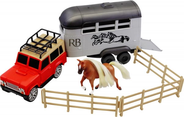 Royal Breeds hobune auto ja haagisega 35 cm
