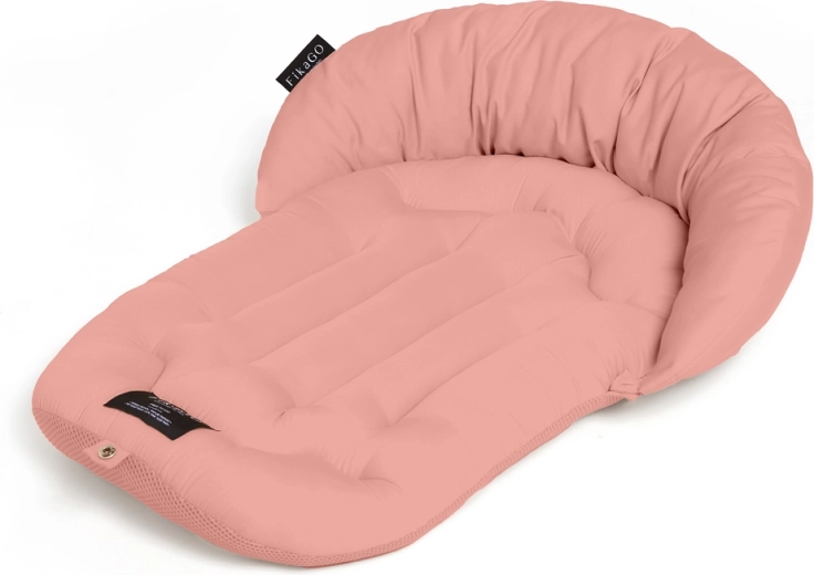 FikaGO soft pad with pillow Mushroom Beige, size L