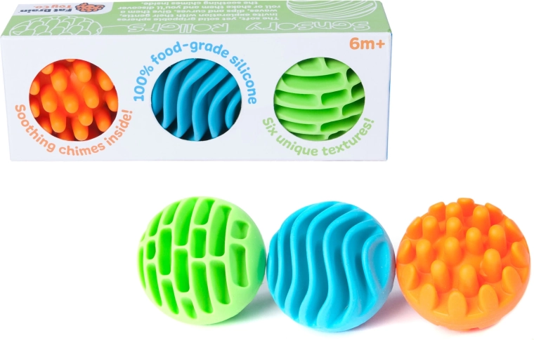 Kombitavad pallid Fat Brain Sensory Rollers